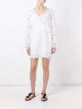 floral embroidered detail dress