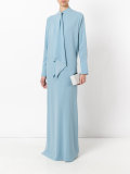 neck detail shift dress