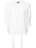lace up blouse