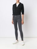 zipper skinny jeans 