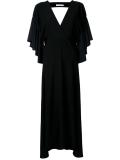 ruffled sleeve dress