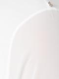 sheer sleeves slim-fit T-shirt