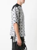 monogram print T-shirt