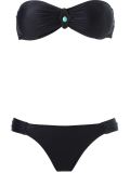 embellished bandeau bikini set