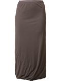 draped long skirt