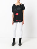 cut-out detail T-shirt