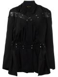 studded detailing fitted jacket