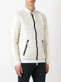 banded collar jacket