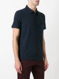 patch pocket polo shirt 