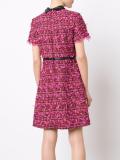 bouclé knit dress