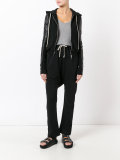 dropped crotch track pants
