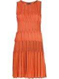 pleated tank dress