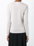 round neck fine knit jumper