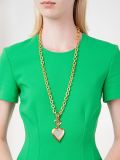 heart mirror necklace