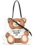 toy bear paper cut out toote