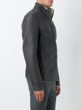 funnel neck zip jacket