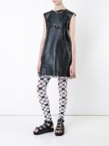 fishnet print leggings