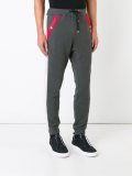 textured stripe joggers