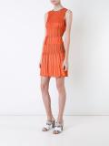 pleated tank dress