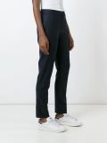 high waisted tapered trousers