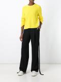 ribbed detailing jumper