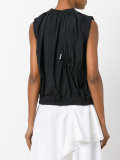 gathered drawstring tank