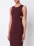 cut-out back tank top
