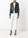 studded leather jacket