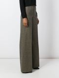 studded tweed trousers