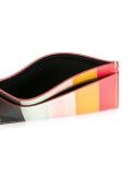 striped cardholder