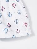 anchor print swim shorts