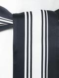 belted strapless blouse