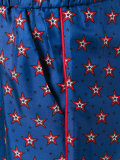 printed stars flared pants 