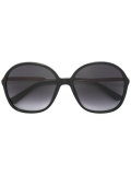 oversize round frame sunglasses