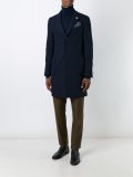 flower applique coat