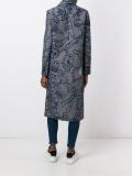 'Robot' jacquard coat