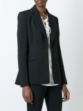 one button blazer