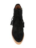 platform lace-up boots