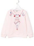 embroidered sweatshirt