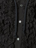 ruffled panel shirt