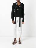 lace up jumper 