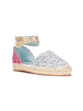metallic sequin espadrilles