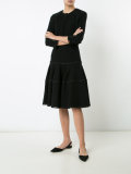 scalloped trim bolero and dress