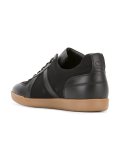 textured panelled sneakers