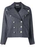 denim military jacket