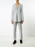 tailored plaid trousers
