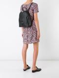 embossed medium backpack