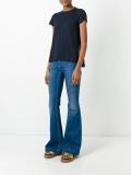 Tribal Lace panelled T-shirt