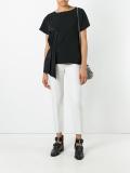 ruched panel T-shirt
