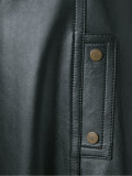 leather midi dress